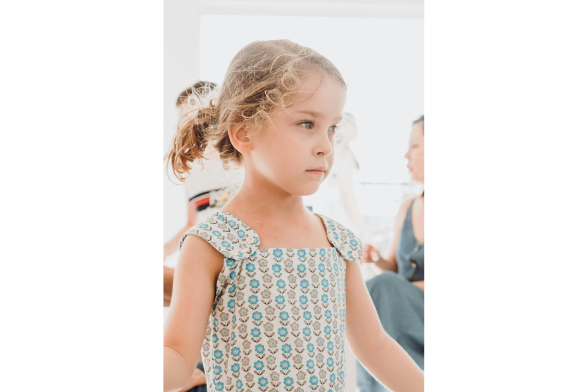 Portrait d'une petite fille