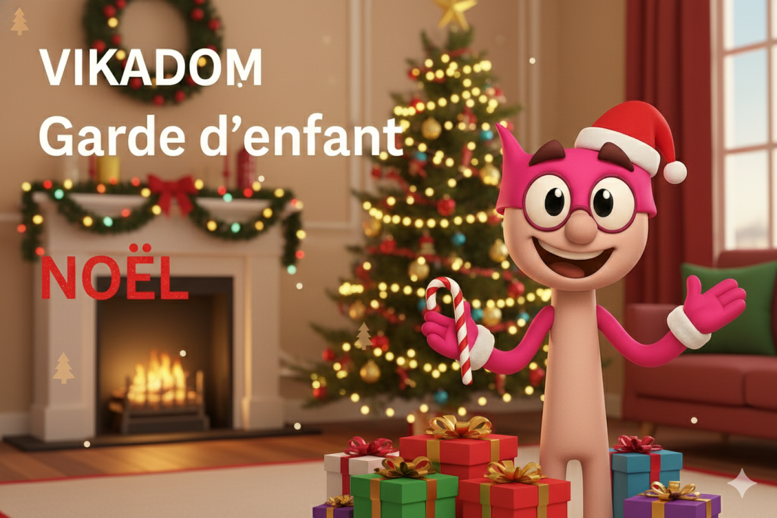 Garde d’enfant à domicile vacances Noël : une solution sereine pour les familles à Toulouse