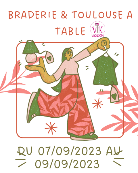 Vikadom agence de Babysitting soutient le week-end de festivités en Centre ville Toulouse Vikadom